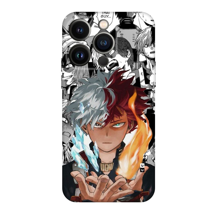 Young Todoroki Back Case for iPhone 14 Pro