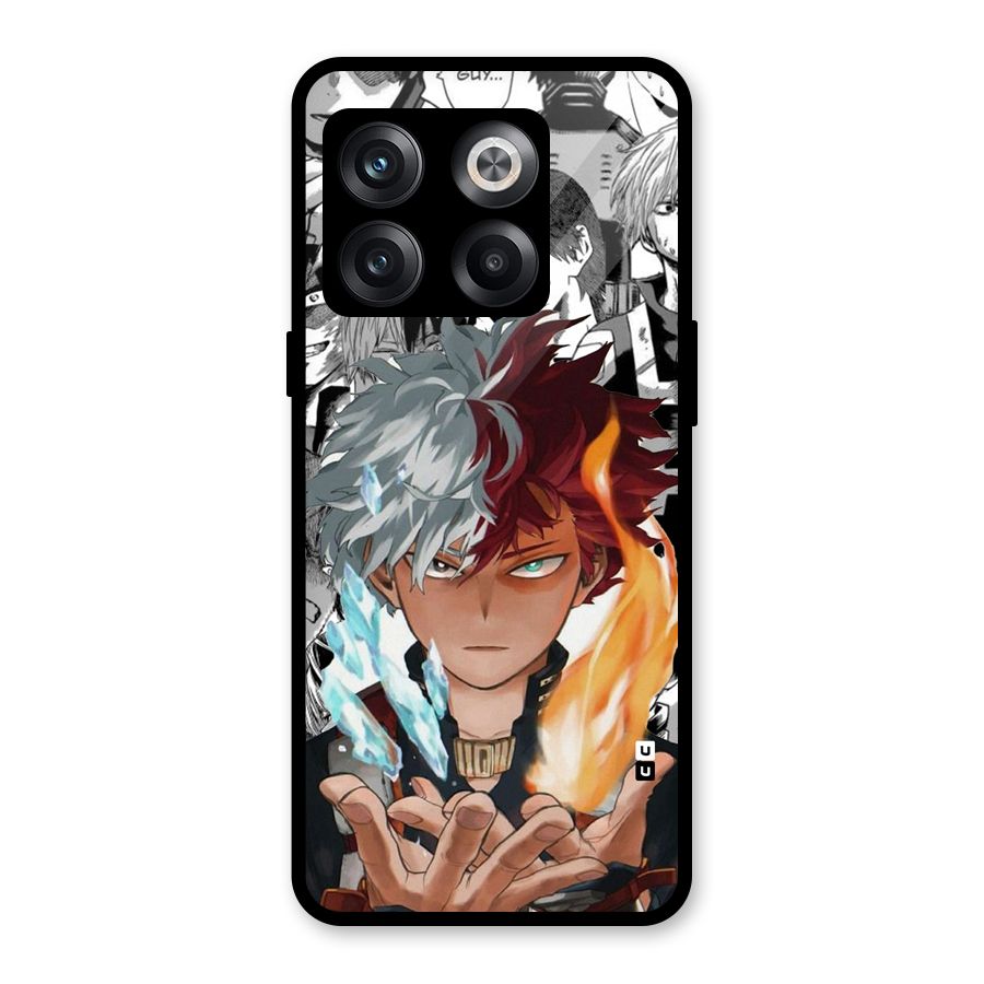 Young Todoroki Glass Back Case for OnePlus 10T
