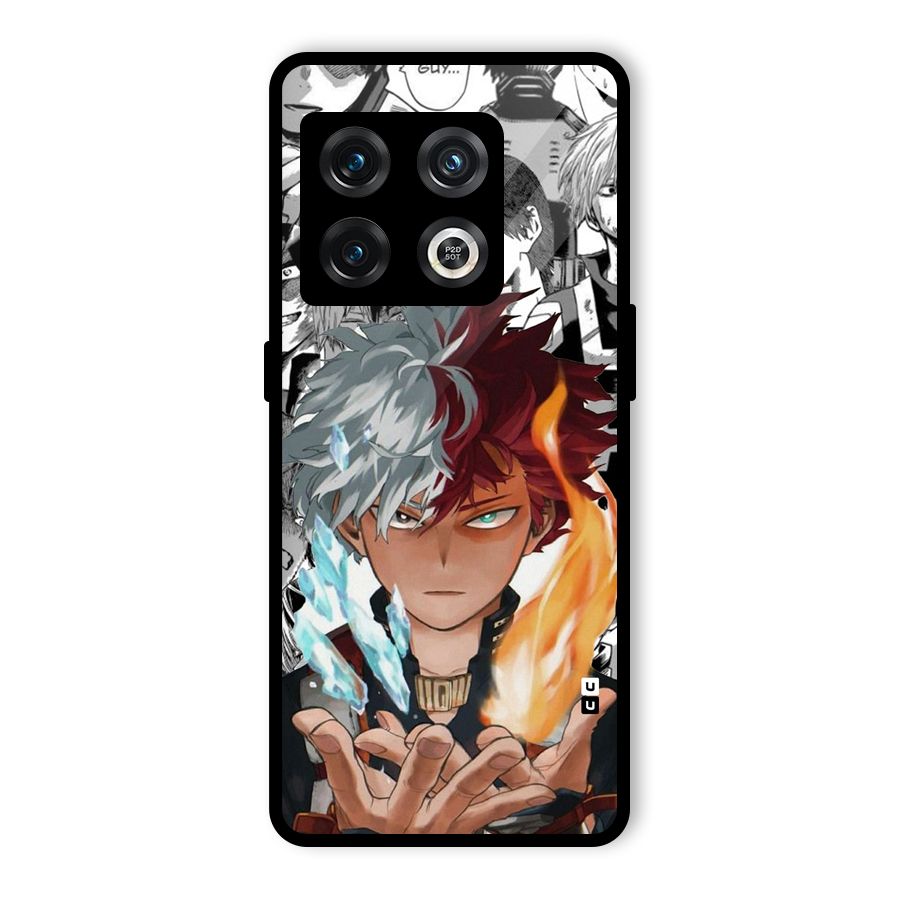 Young Todoroki Glass Back Case for OnePlus 10 Pro 5G