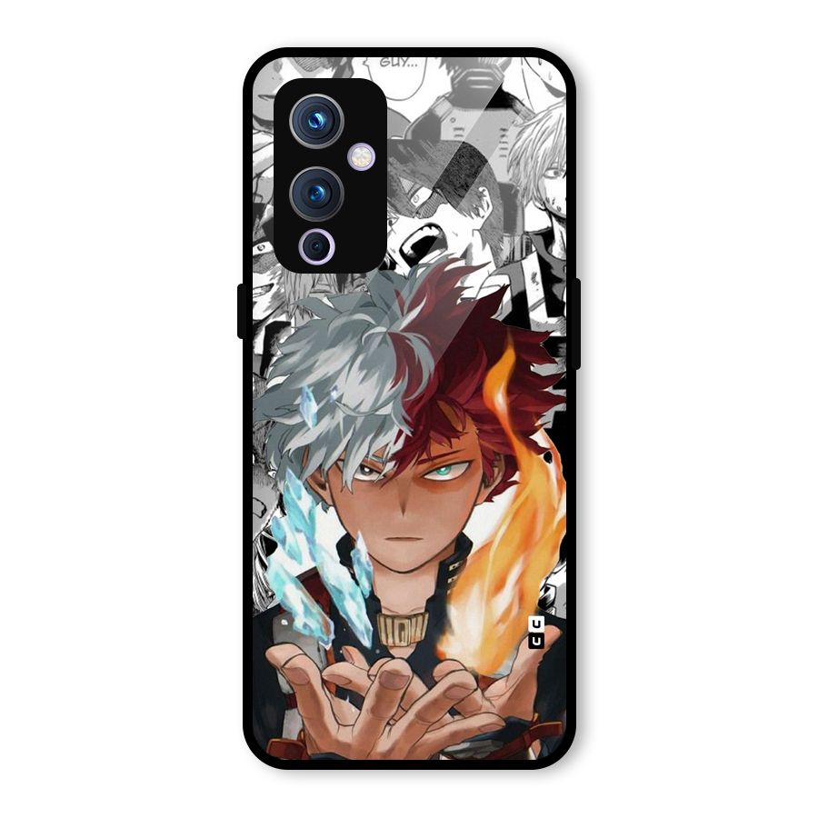 Young Todoroki Glass Back Case for OnePlus 9