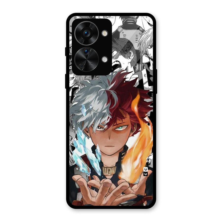 Young Todoroki Glass Back Case for OnePlus Nord 2T