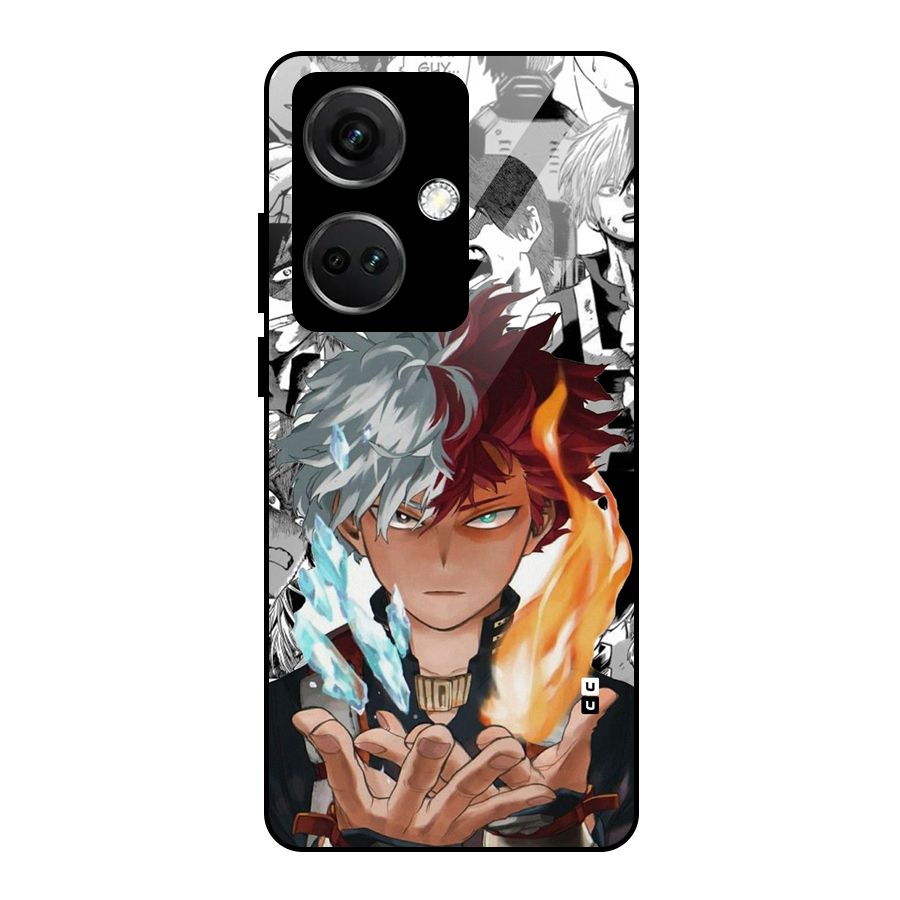 Young Todoroki Glass Back Case for OnePlus Nord CE 3 5G