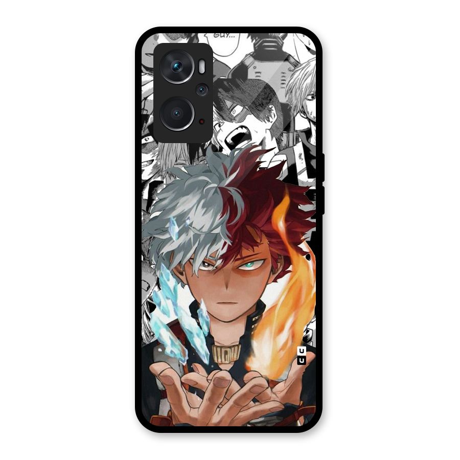 Young Todoroki Glass Back Case for Oppo K10 4G