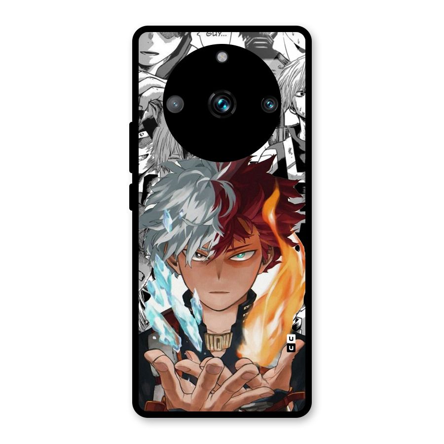 Young Todoroki Glass Back Case for Realme 11 Pro Plus