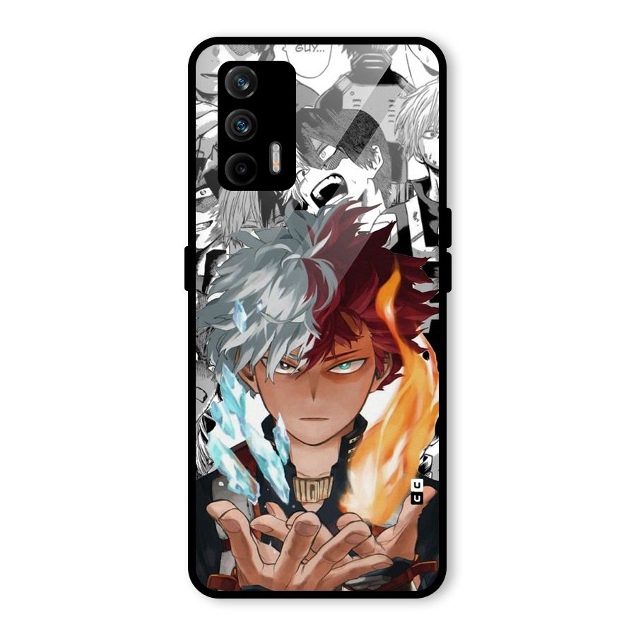 Young Todoroki Glass Back Case for Realme GT 5G