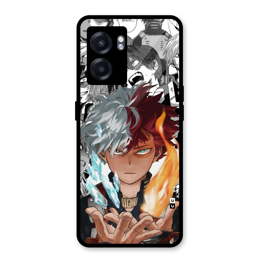 Young Todoroki Glass Back Case for Realme Narzo 50 5G