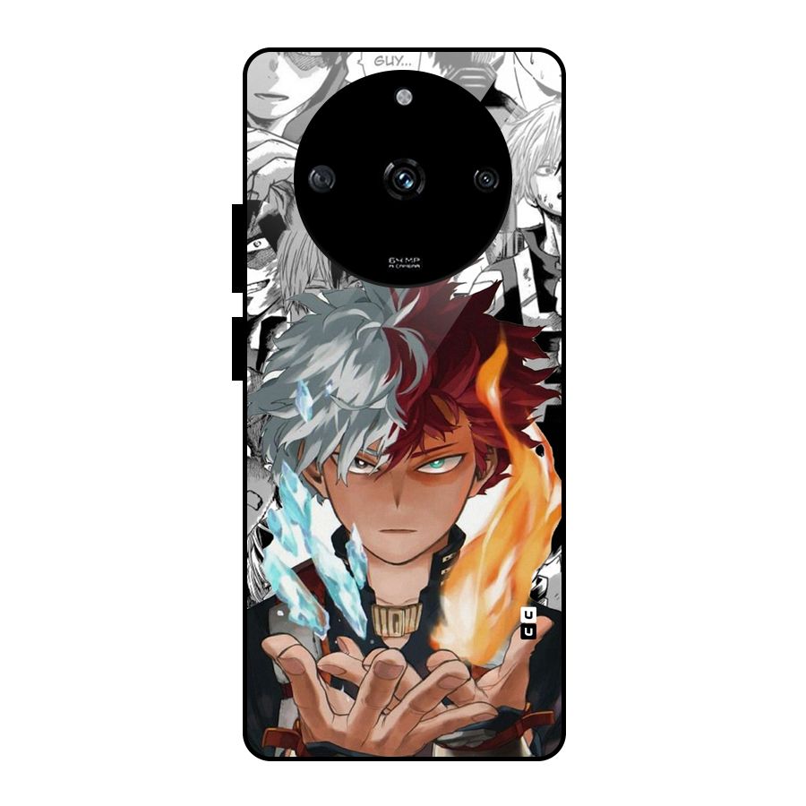 Young Todoroki Glass Back Case for Realme Narzo 60 5G