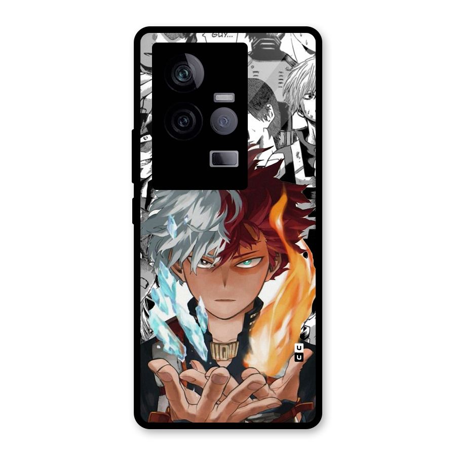 Young Todoroki Glass Back Case for Vivo iQOO 11 5G
