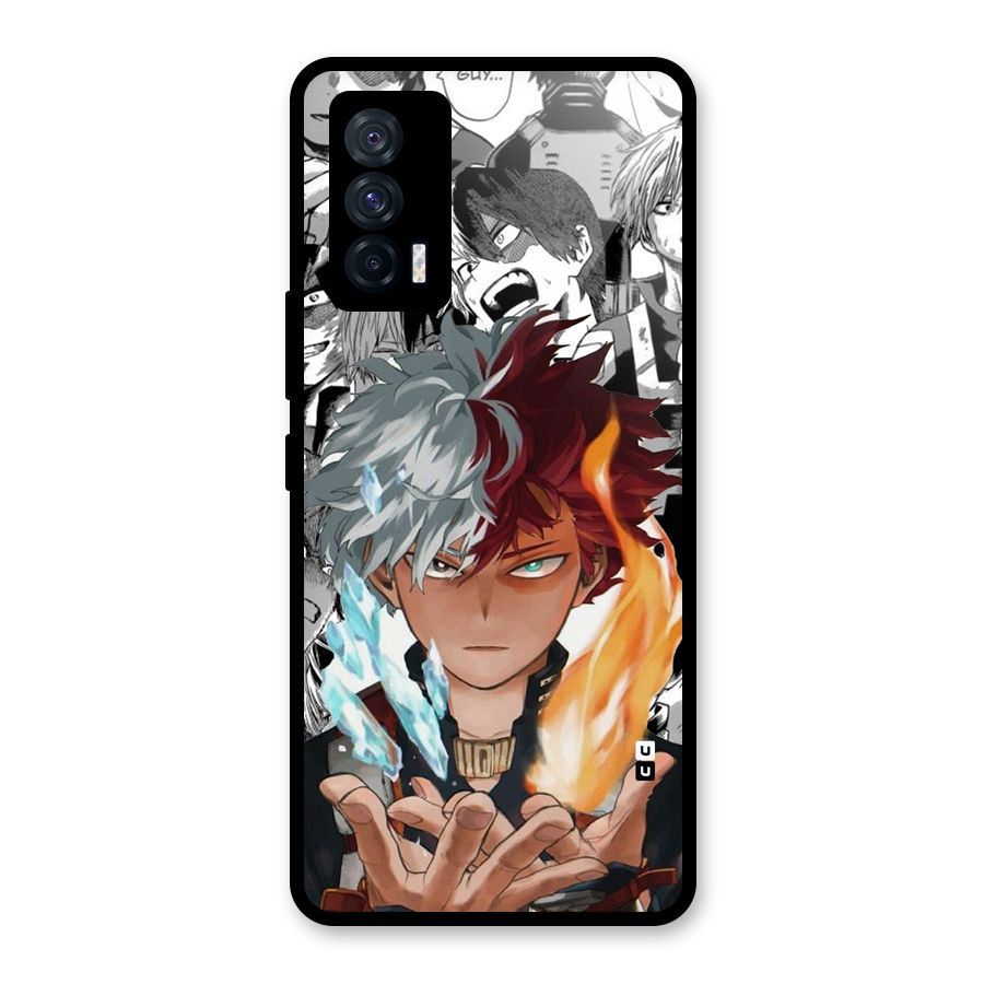 Young Todoroki Glass Back Case for Vivo iQOO 7 5G