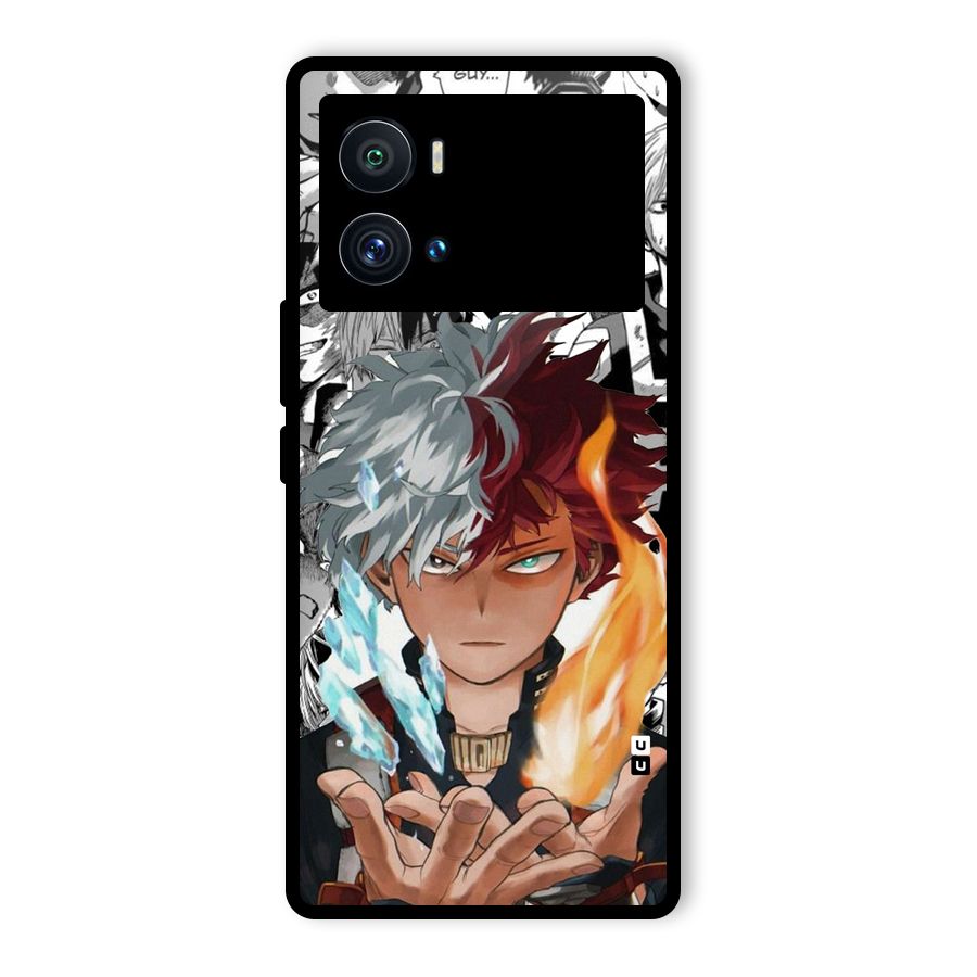 Young Todoroki Glass Back Case for Vivo iQOO 9 Pro