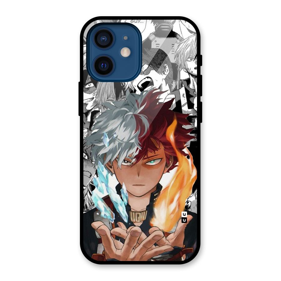 Young Todoroki Glass Back Case for iPhone 12 Mini