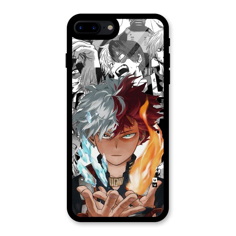 Young Todoroki Glass Back Case for iPhone 8 Plus