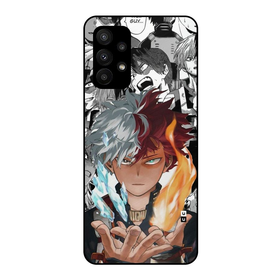 Young Todoroki Metal Back Case for Galaxy A23