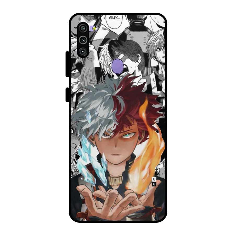 Young Todoroki Metal Back Case for Galaxy M11