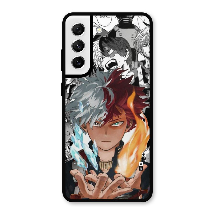 Young Todoroki Metal Back Case for Galaxy S21 FE 5G