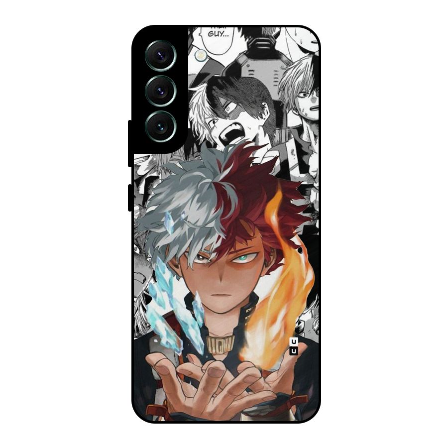 Young Todoroki Metal Back Case for Galaxy S22 Plus 5G