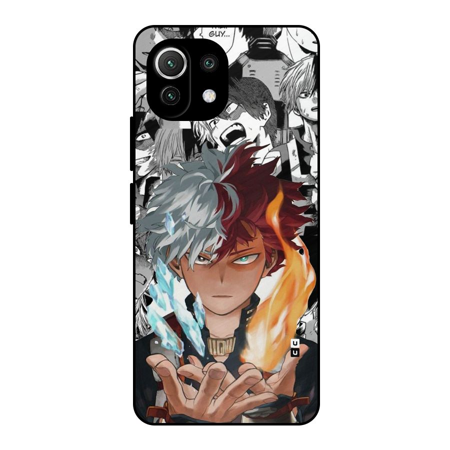 Young Todoroki Metal Back Case for Mi 11 Lite NE 5G