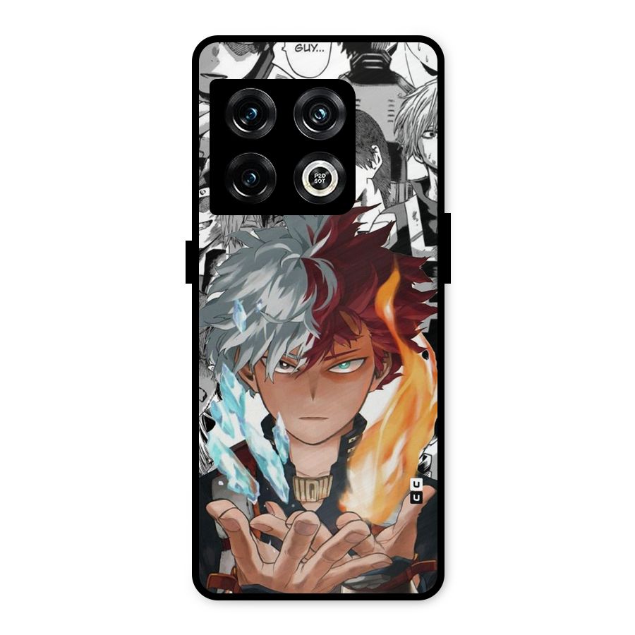 Young Todoroki Metal Back Case for OnePlus 10 Pro 5G