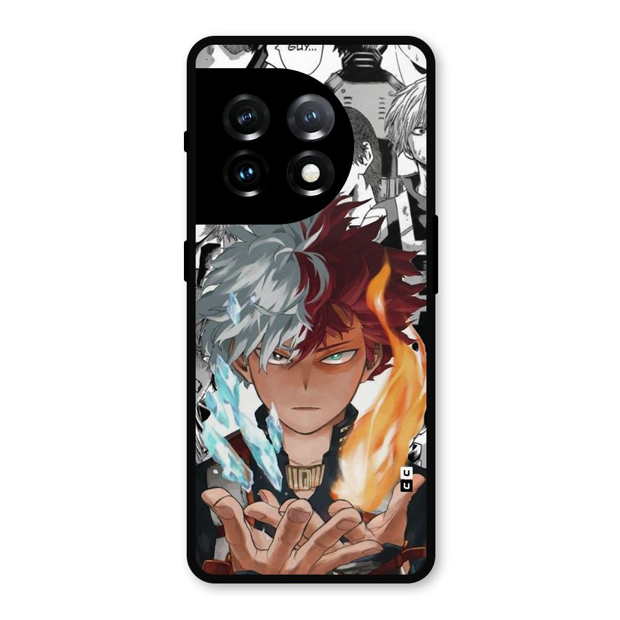 Young Todoroki Metal Back Case for OnePlus 11