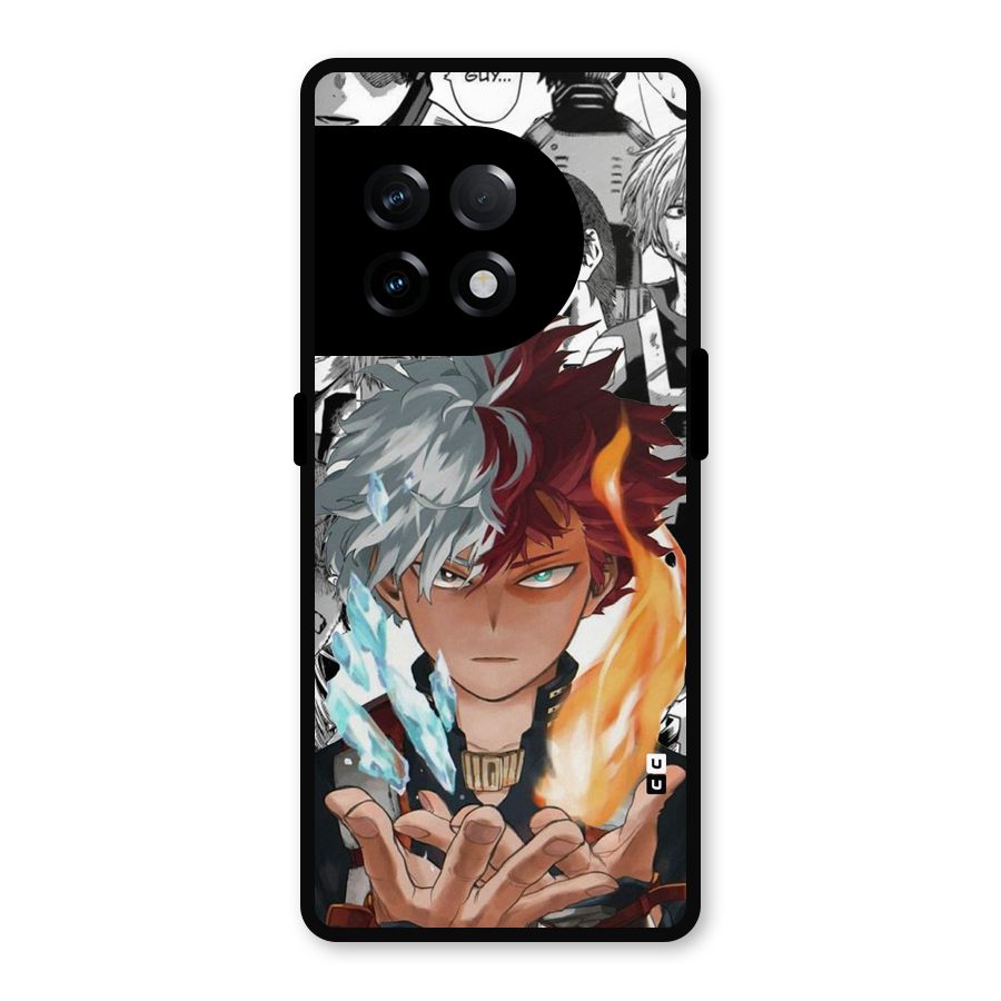 Young Todoroki Metal Back Case for OnePlus 11R