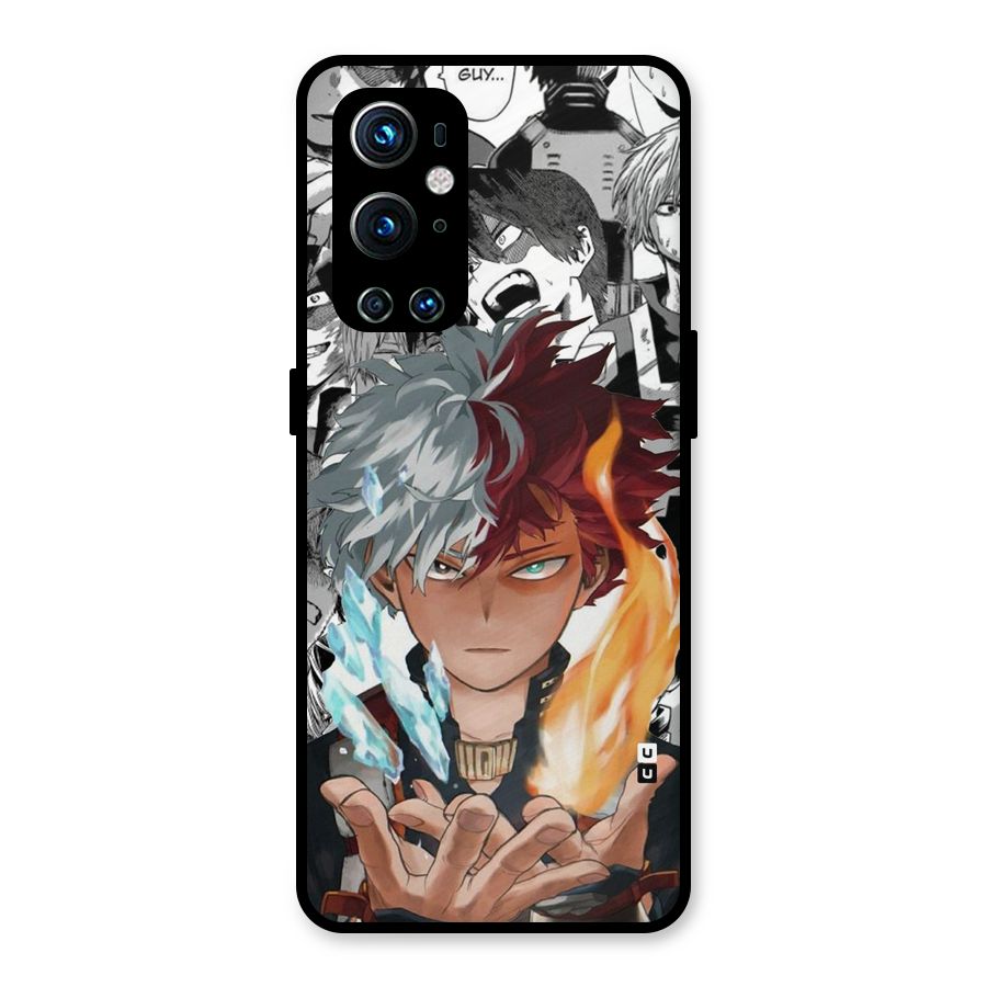 Young Todoroki Metal Back Case for OnePlus 9 Pro