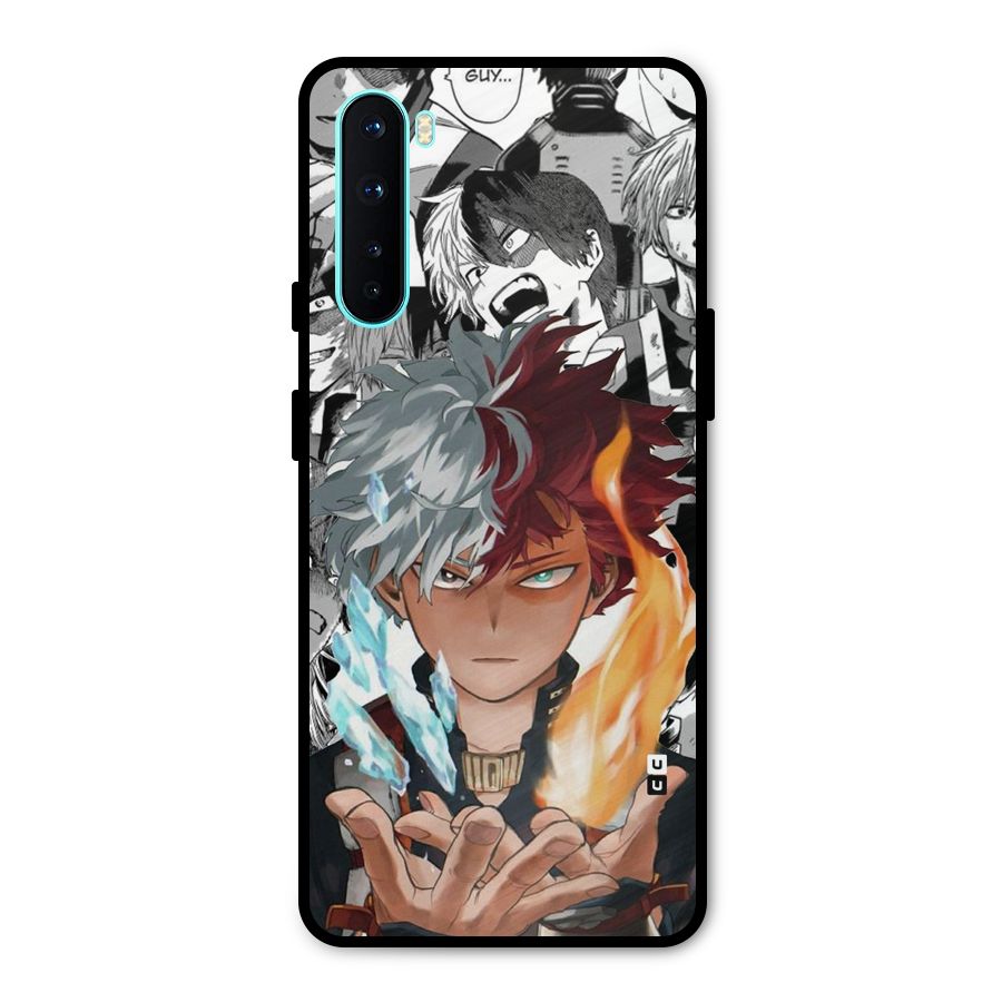 Young Todoroki Metal Back Case for OnePlus Nord