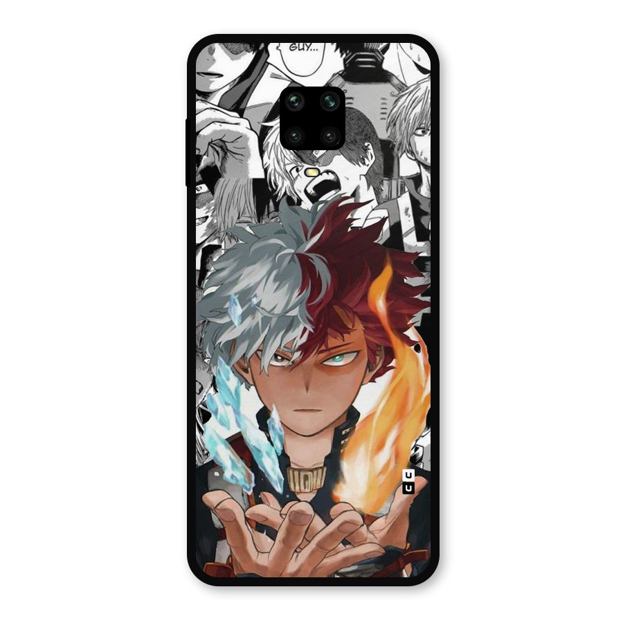 Young Todoroki Metal Back Case for Poco M2 Pro