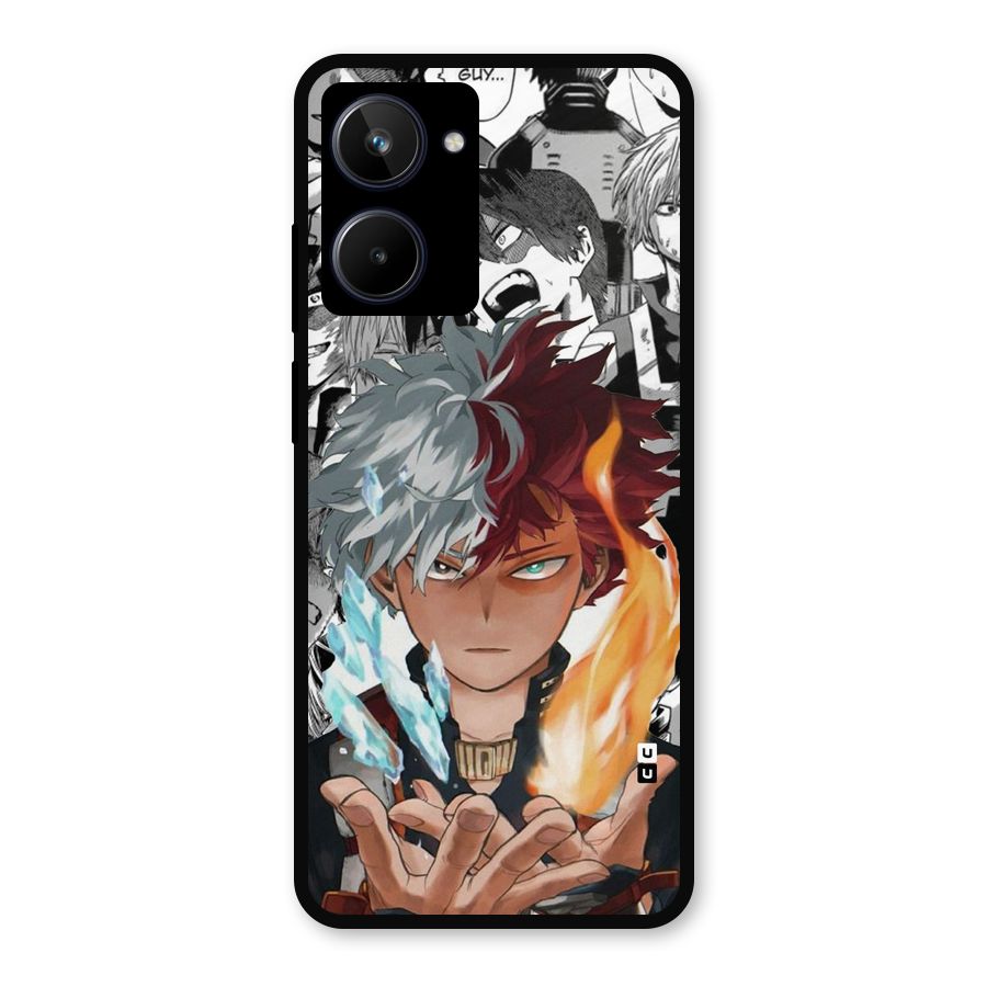 Young Todoroki Metal Back Case for Realme 10