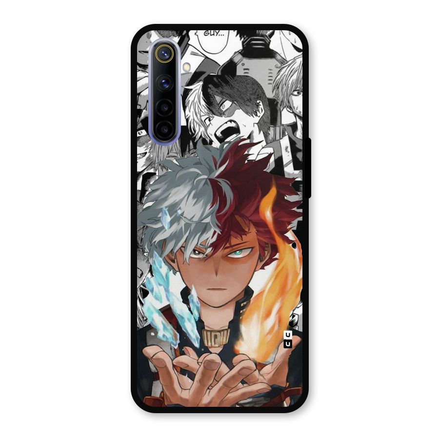 Young Todoroki Metal Back Case for Realme 6i