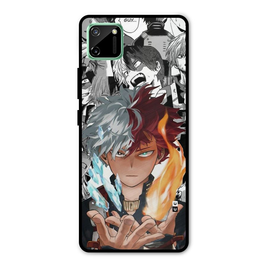 Young Todoroki Metal Back Case for Realme C11