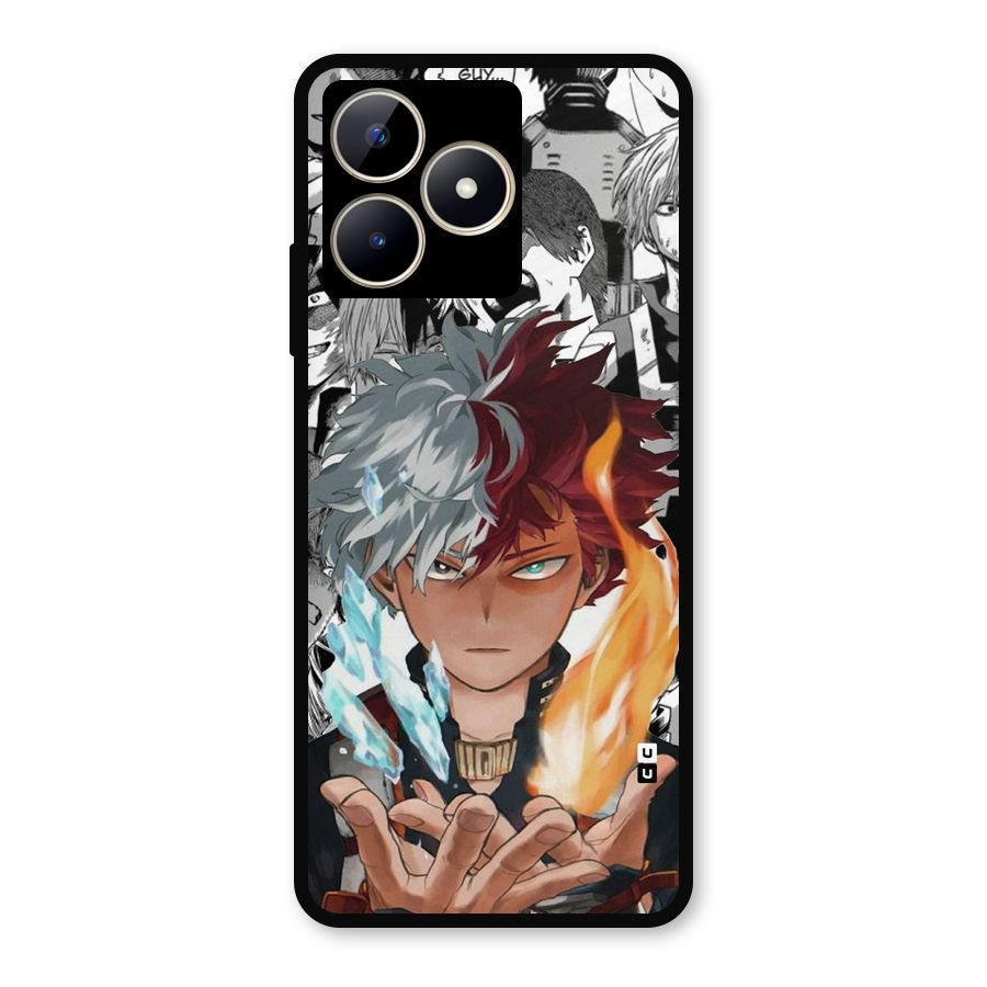Young Todoroki Metal Back Case for Realme C53