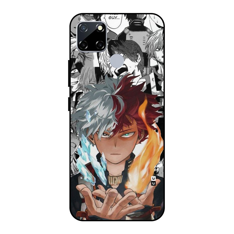 Young Todoroki Metal Back Case for Realme Narzo 20