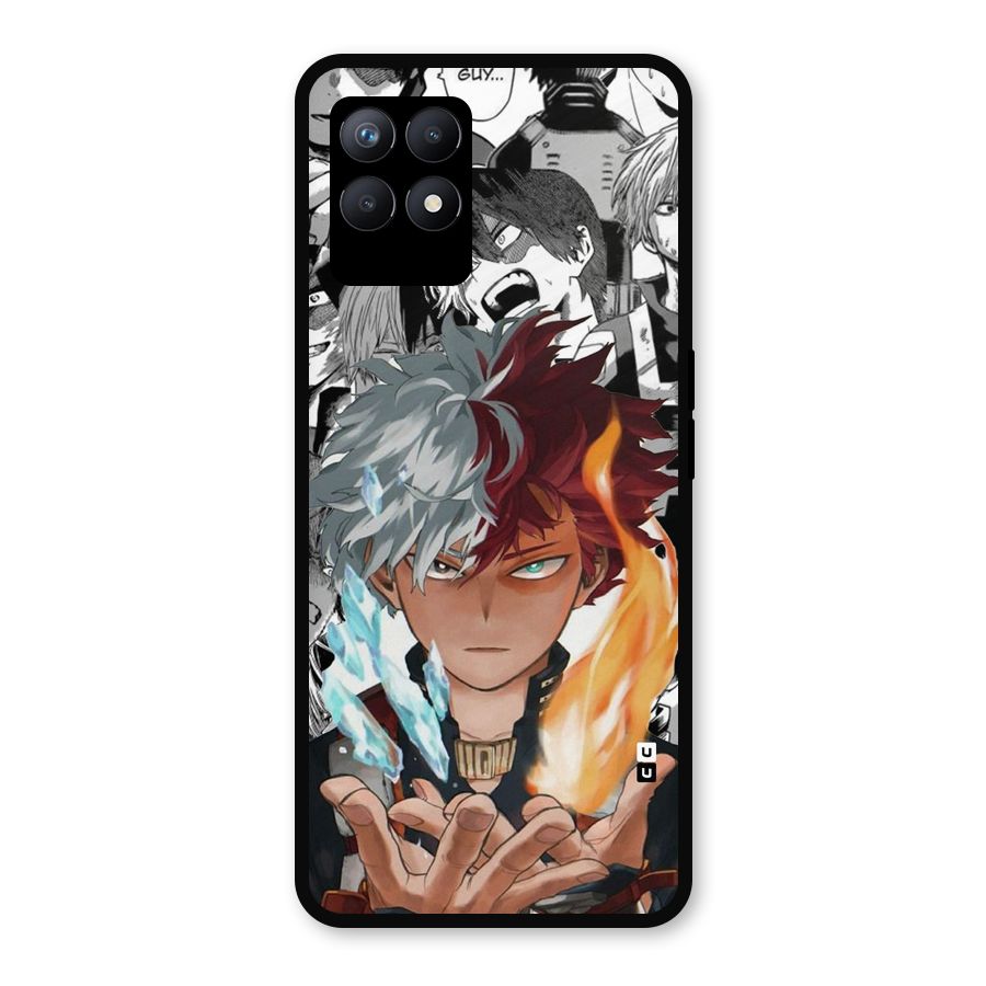 Young Todoroki Metal Back Case for Realme Narzo 50