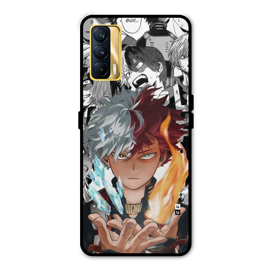Young Todoroki Metal Back Case for Realme X7