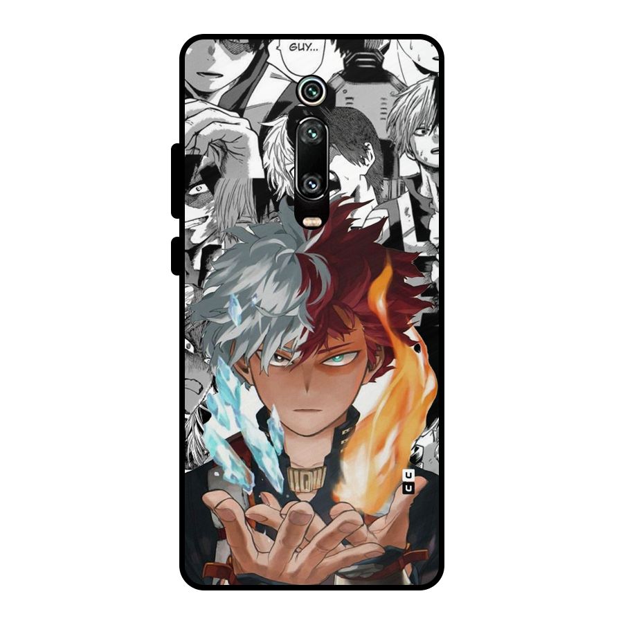 Young Todoroki Metal Back Case for Redmi K20
