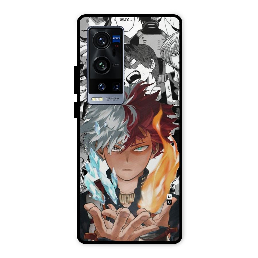 Young Todoroki Metal Back Case for Vivo X60 Pro Plus