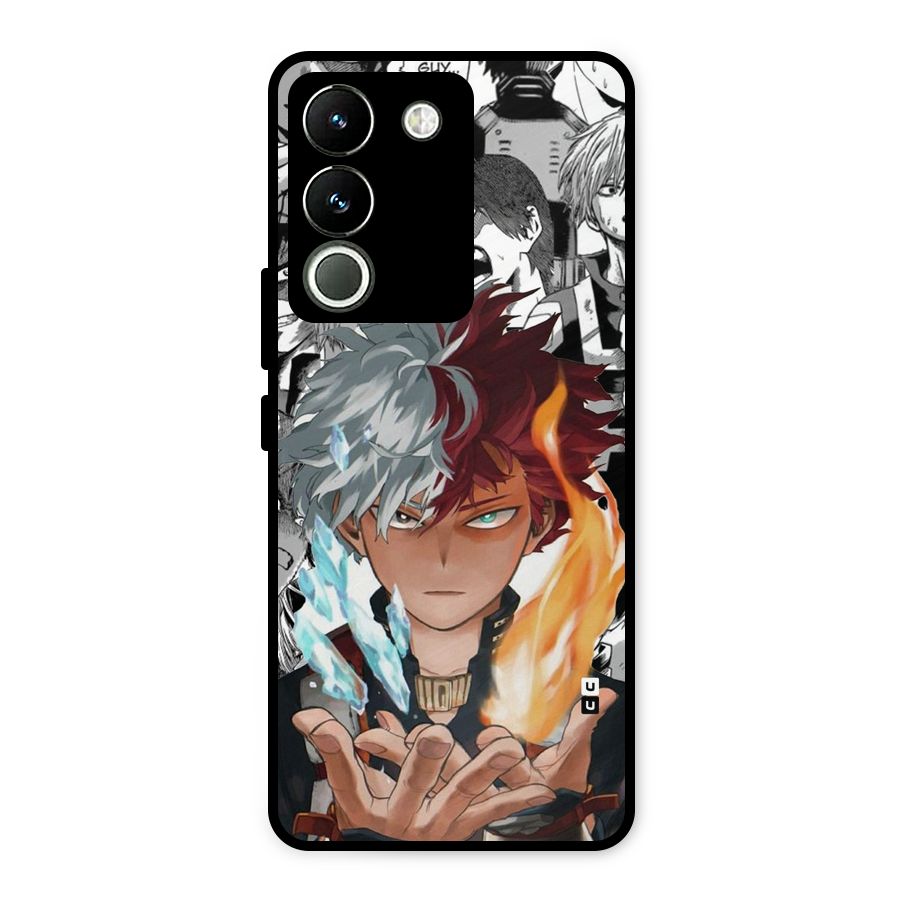Young Todoroki Metal Back Case for Vivo Y200