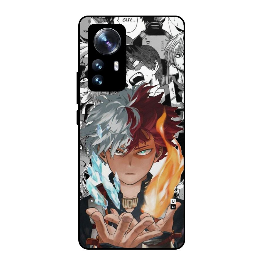 Young Todoroki Metal Back Case for Xiaomi 12 Pro