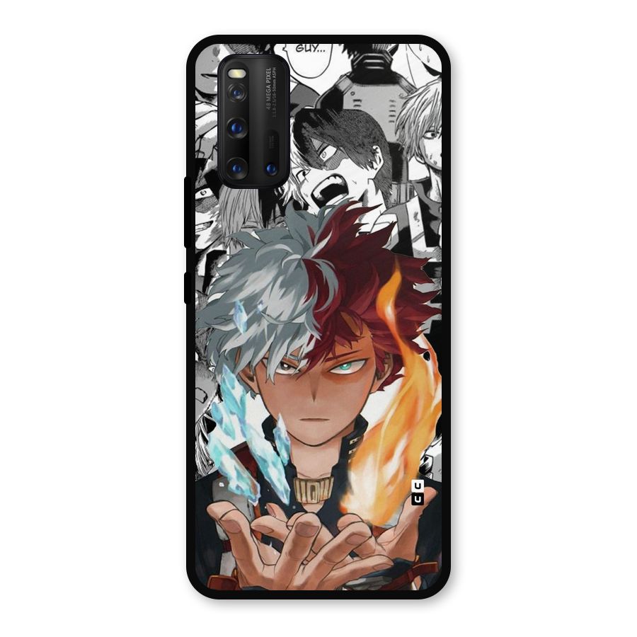 Young Todoroki Metal Back Case for iQOO 3