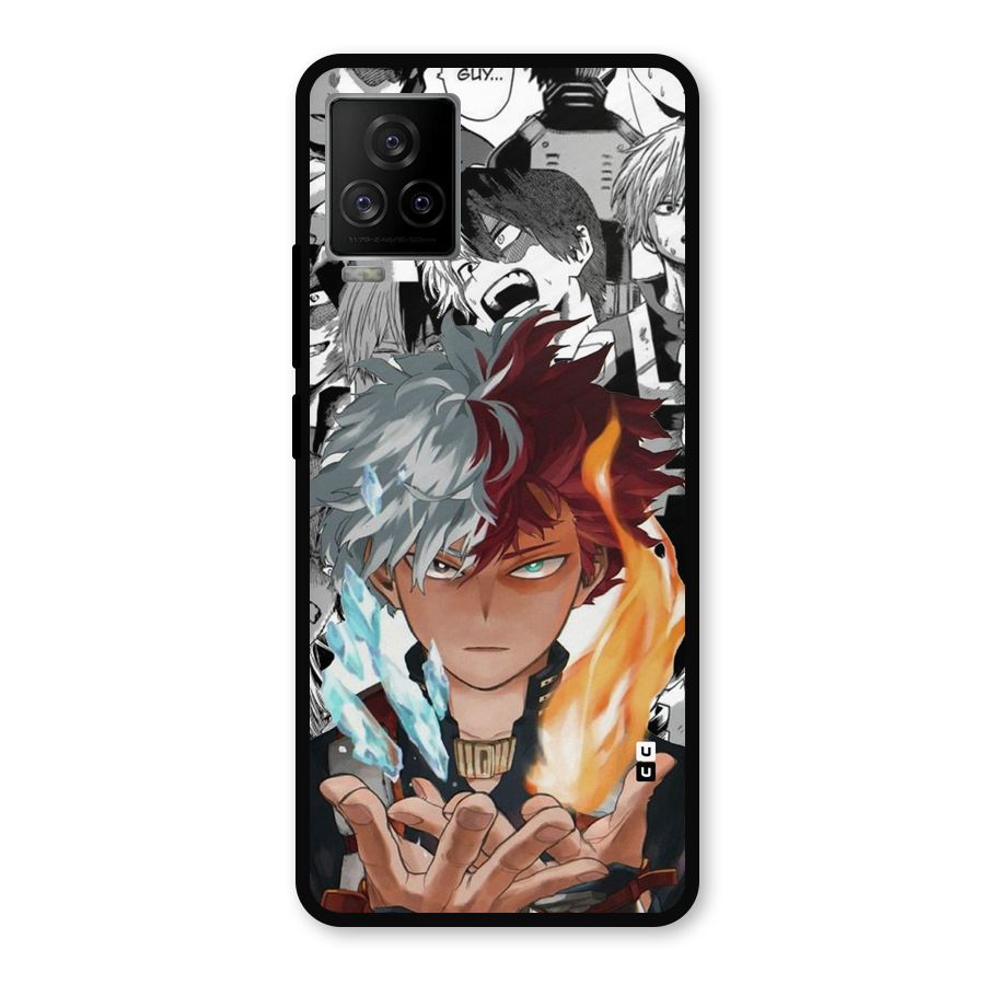 Young Todoroki Metal Back Case for iQOO 7 Legend 5G