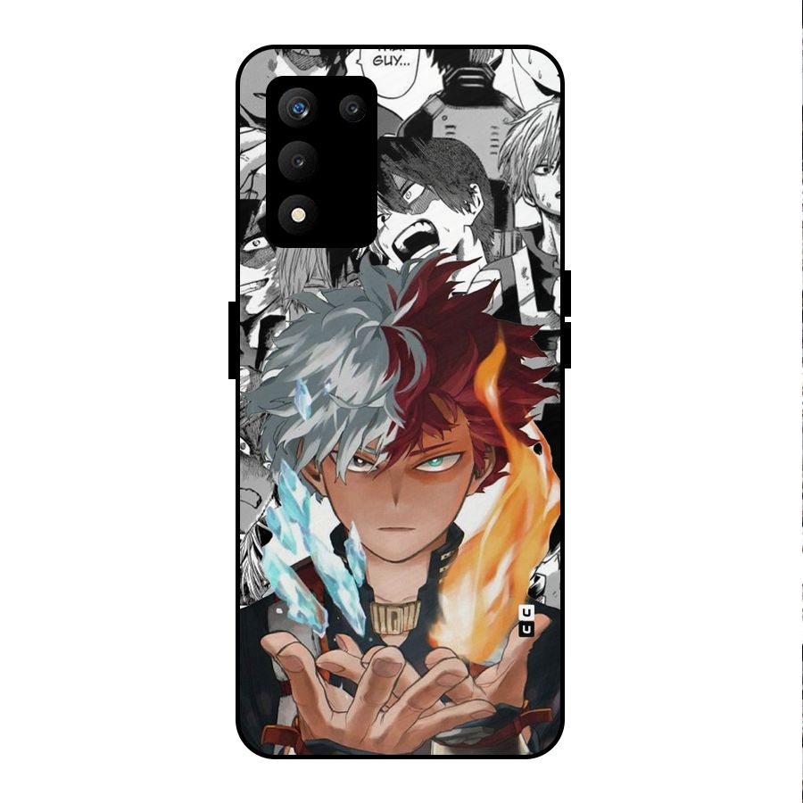 Young Todoroki Metal Back Case for realme 9 5G SE