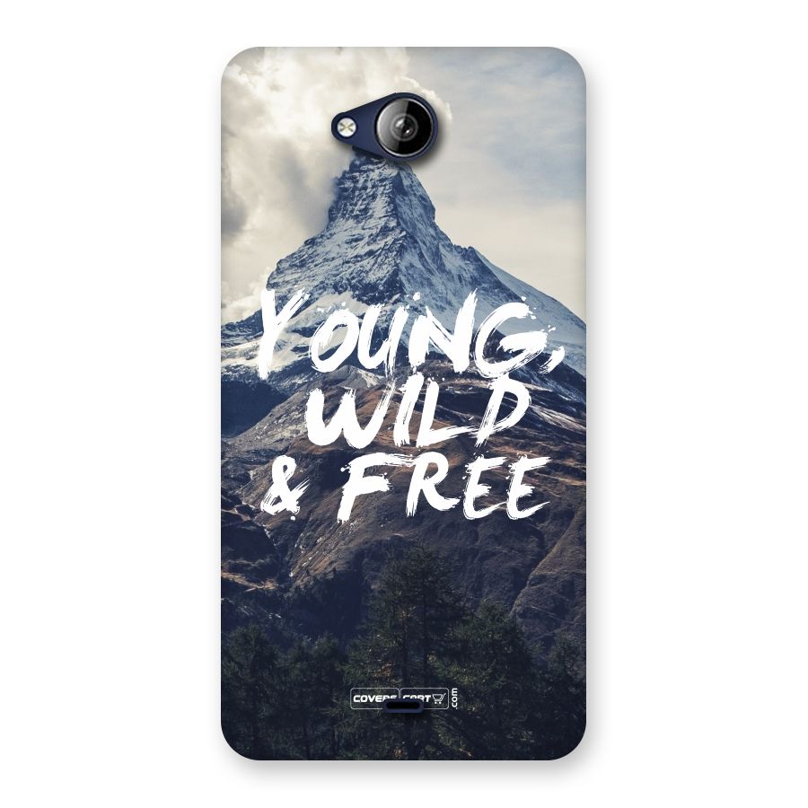 Young Wild and Free Back Case for Canvas Play Q355