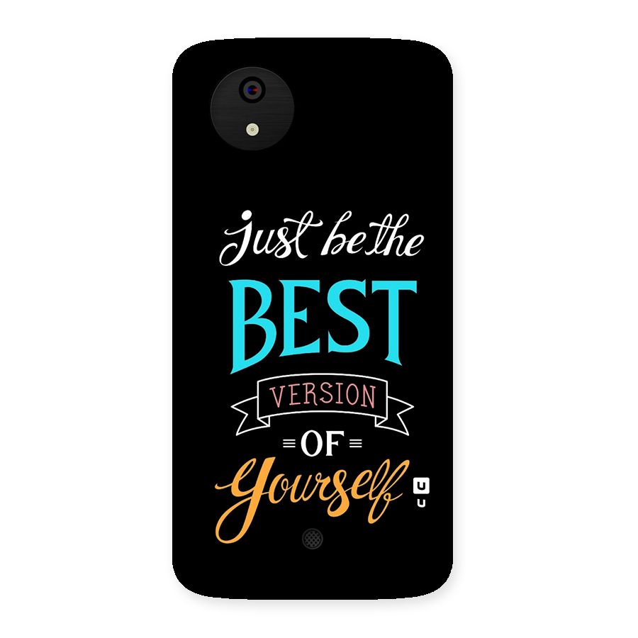 Your Best Version Back Case for Canvas A1  AQ4501