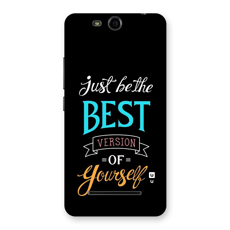Your Best Version Back Case for Canvas Juice 3 Q392