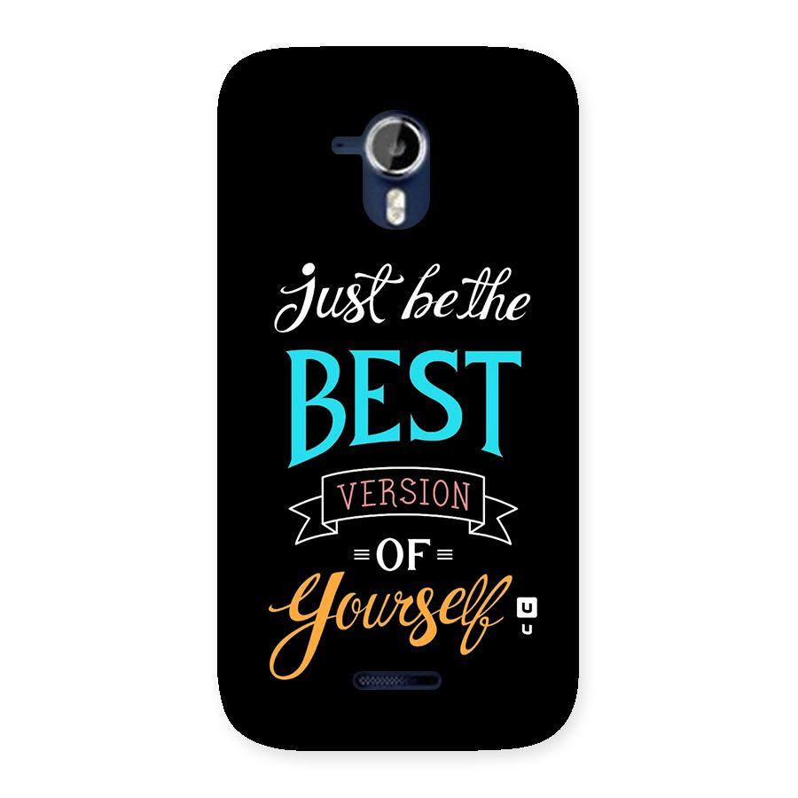 Your Best Version Back Case for Canvas Magnus A117