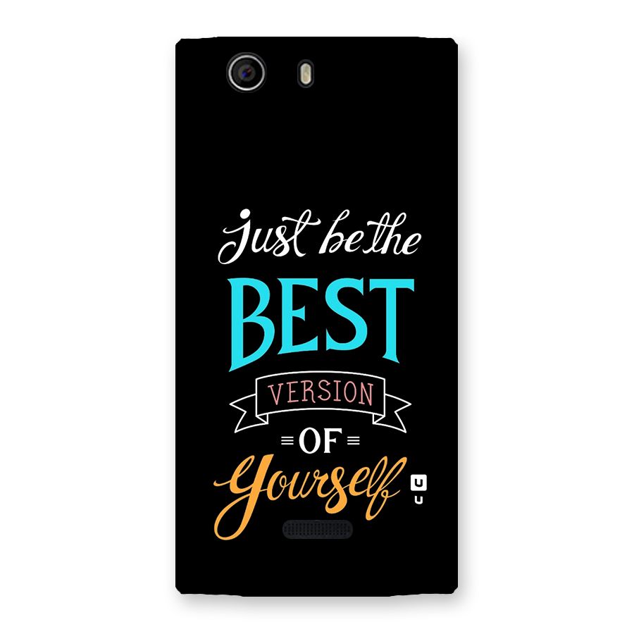 Your Best Version Back Case for Canvas Nitro 2 E311