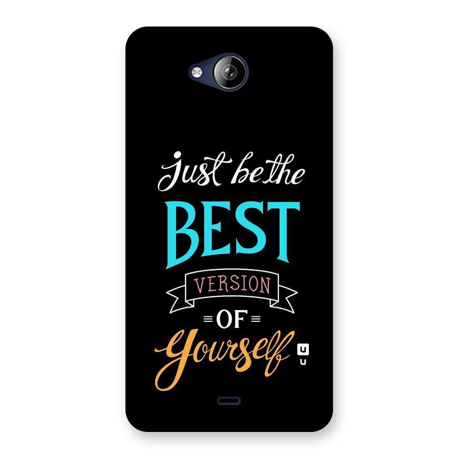 Your Best Version Back Case for Canvas Play Q355