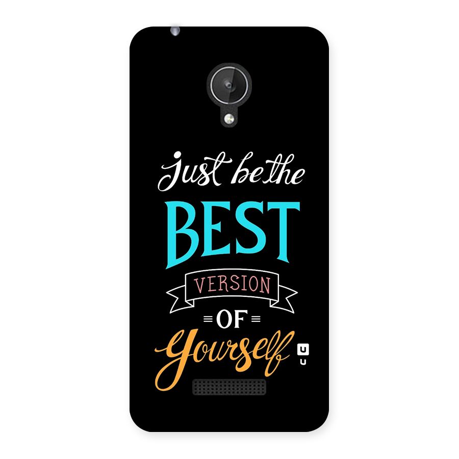 Your Best Version Back Case for Canvas Spark Q380