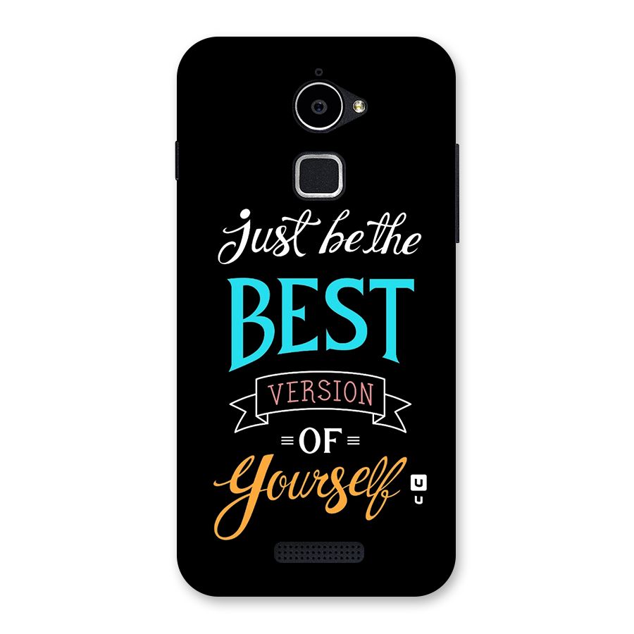 Your Best Version Back Case for Coolpad Note 3 Lite