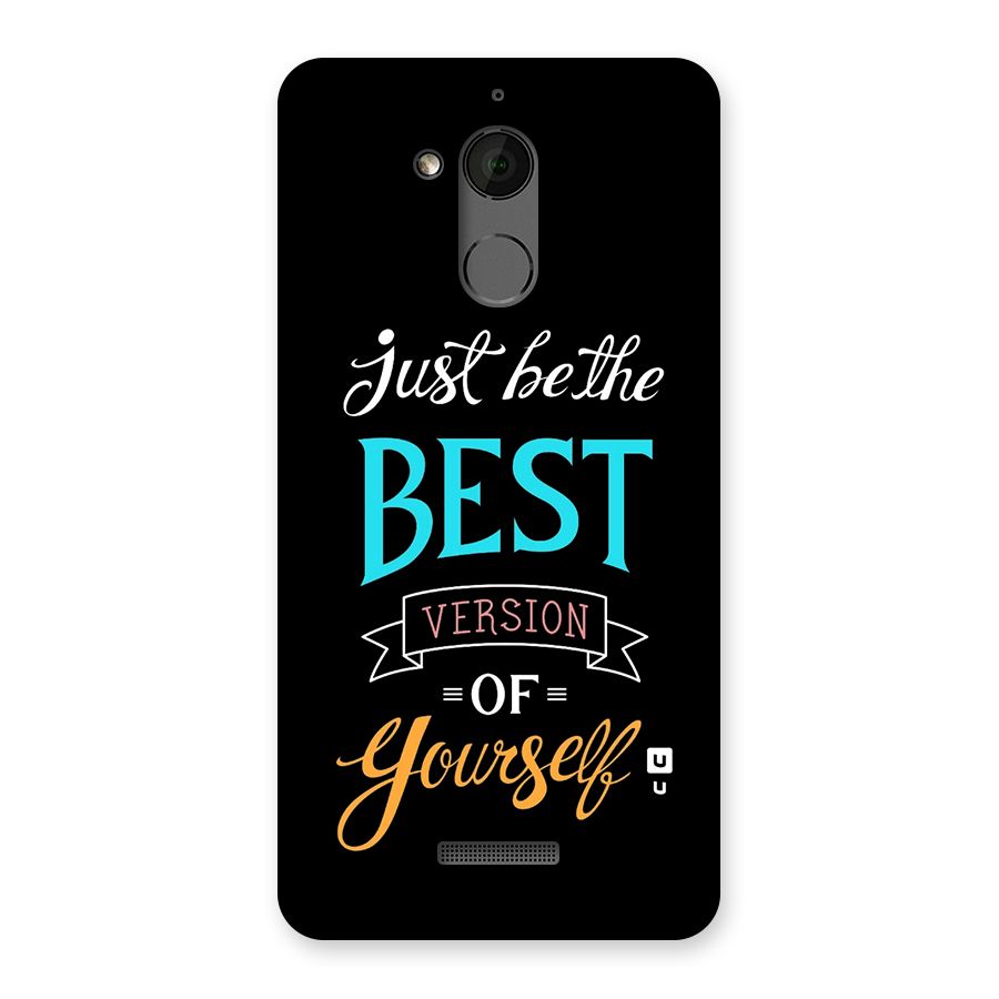 Your Best Version Back Case for Coolpad Note 5